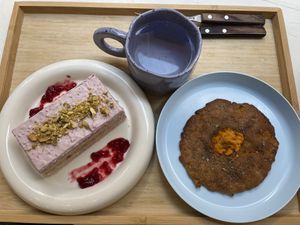   at Moonggoojeom Vegan Bakery in Busan