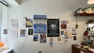   at Moonggoojeom Vegan Bakery in Busan