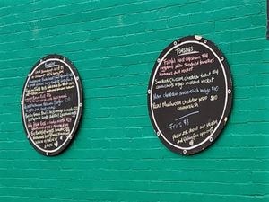 Menu options that can be made vegan at The Port Hole Cafe in Cygnet