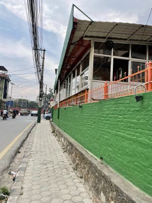 Entrance from street   at Vegan House Cafe & Restaurant  in Lalitpur