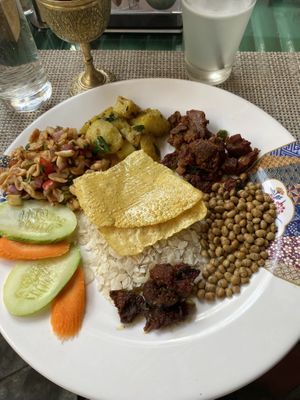Khaja Set  at Vegan House Cafe & Restaurant  in Lalitpur