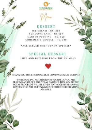  at Vegan House Cafe & Restaurant  in Lalitpur