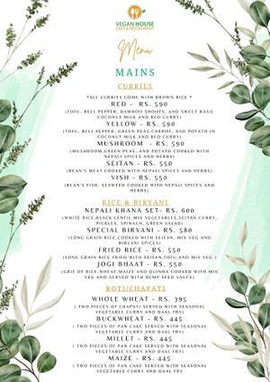  at Vegan House Cafe & Restaurant  in Lalitpur