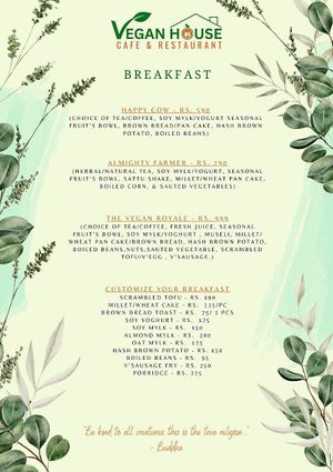 #Veganuary at Vegan House Cafe & Restaurant  in Lalitpur