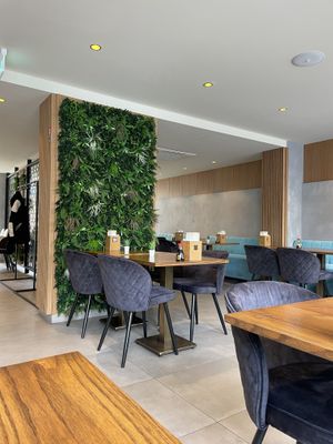 Seating options   at Lost Monk  in Cologne