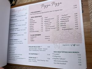  Neu: Veganer Käse für die Pizza   at Bella Ciao in Wittdun
