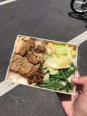   at Jixiangxuan Vegetarian Rice Bun Shop -吉祥軒素食飯包店 in Chishang