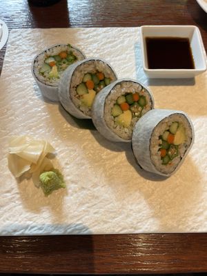 Vegan sushi   at Pub Stop Pizza & Bar in Hakone