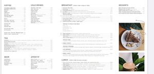 Menu   at STEK    in Ghent