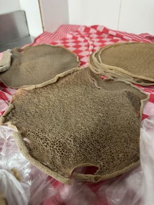 Injera   at Asmara in Amsterdam