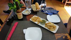 Yuca frita at Cafe & Bar Bohemio in La Palma