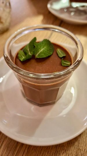 Crème chocolat, lait de coco at Le Quin'cé in La Baule-escoublac