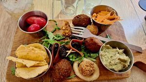 Planche vegane at Le Quin'cé in La Baule-escoublac