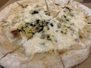 Cheesy garlic bread  at Diego's Joint in Sunderland