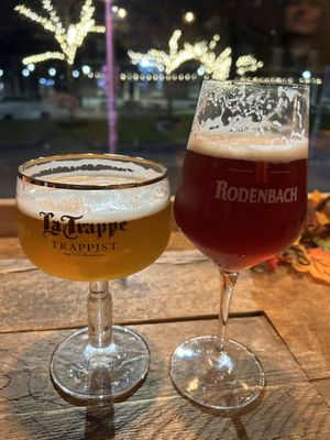 Trappist beers   at Diego's Joint in Sunderland