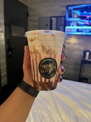 Oreo milkshake  at Neat Burger - Nolita in New York City