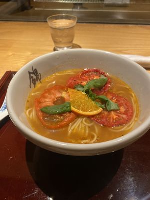   at Ramen Nishiki in Kyoto