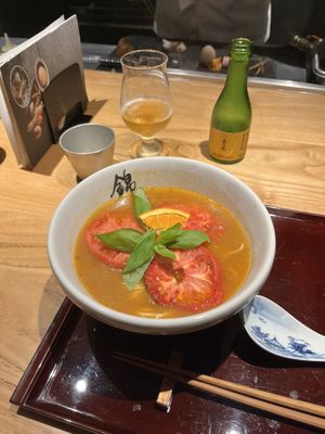   at Ramen Nishiki in Kyoto