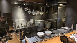 Einfach lecker. Nur ein Hauptgericht vegan , zwei Ergänzungen vegan. at Ramen Nishiki in Kyoto