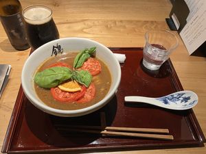   at Ramen Nishiki in Kyoto