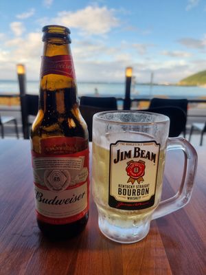 Refreshing beer and sprite....Shandy at Roll Tide - 롤타이드  in Jeju