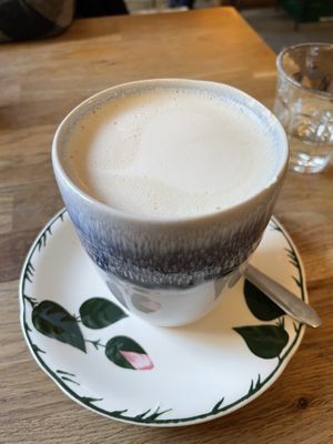 Chai Latte with oatmilk   at Café Walter in Cologne