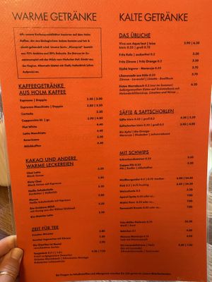 Drinks   at Café Walter in Cologne