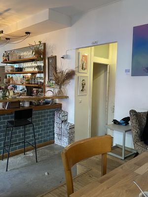 Inside   at Café Walter in Cologne