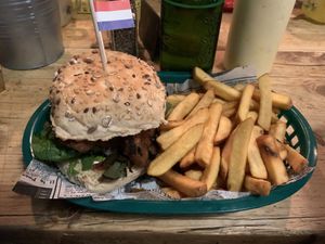 Vegan Steak Burger  at rembrandt-burger in Berlin