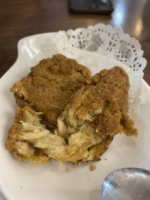 Soy chunks   at Yeah Cafe in Kota Kinabalu