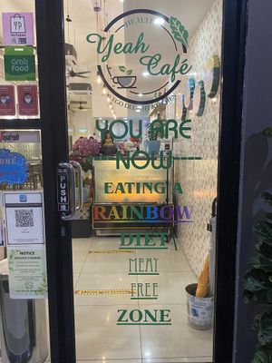 Door  at Yeah Cafe in Kota Kinabalu