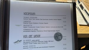 Vegan options  at Seehaus Raabe in Woerthsee