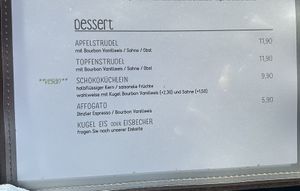 Vegan options  at Seehaus Raabe in Woerthsee