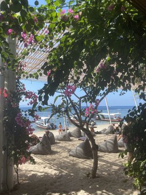   at Mambo Beach Resort in Penida Island