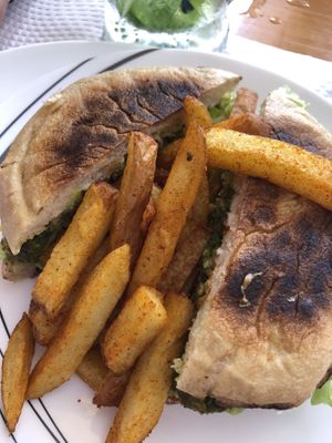   at Bolo Do Caco Grill & Pizza in Sao Jorge