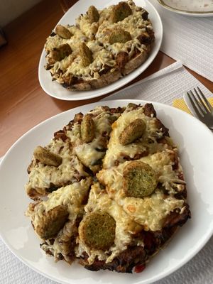   at Bolo Do Caco Grill & Pizza in Sao Jorge