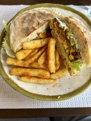   at Bolo Do Caco Grill & Pizza in Sao Jorge