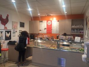 New design and colours at Fennel Organic Eatery in Toronto