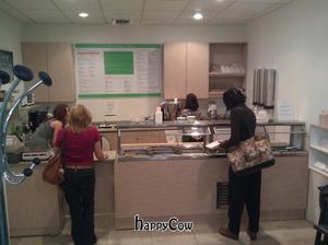 inside at Fennel Organic Eatery in Toronto