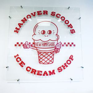 Cute ice cream shop  at Scoops in Hanover
