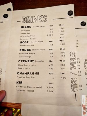 Drinks at Les Preuves Du Contraire in Bordeaux