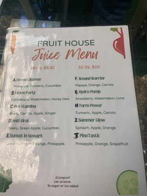   at Fruit House in Newark