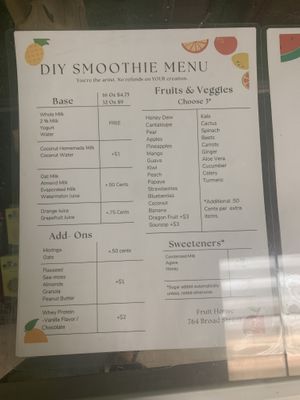   at Fruit House in Newark