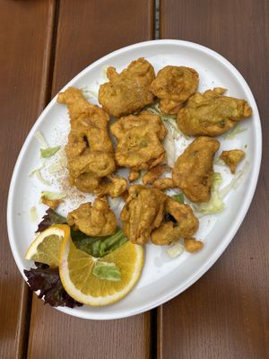 Mushroom Pakoras  at Ganesha Tandoori Restaurant in Schwandorf