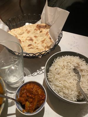 Tandoori Roti - which can be made vegan   at Masala Politics in Oslo