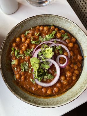 The best Chana masala I’ve ever had   at Masala Politics in Oslo
