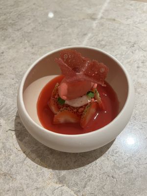 Strawberry  at Curious Table in Taipei