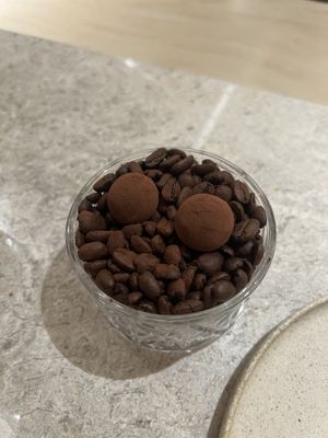 Shitaake chocolate 🤯  at Curious Table in Taipei
