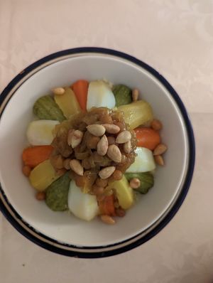 Vegetable couscous at El Reducto in Tetouan