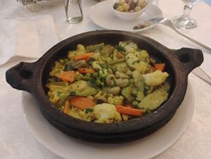 Vegetable tagine at El Reducto in Tetouan